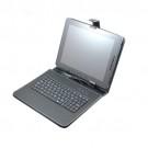 Onda Vi40 Leather Case with Mini USB Keyboard (Black) 